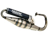 exhaust Yasuni Scooter Z black for Peugeot