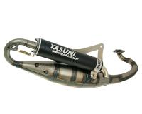exhaust Yasuni Scooter R black for Peugeot Ludix 2 50 Blaster LC