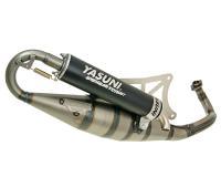 exhaust Yasuni Scooter R black for Piaggio Zip 50 2T (2. Series) 95- (DT Disc / Drum) [SSP2T]