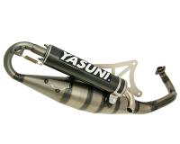 exhaust Yasuni Scooter R carbon for Piaggio NRG 50 Power AC (DT Disc / Drum) 07-12 Serie Speciale [ZAPC45300/ 45301]