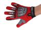 gloves MKX Cross red