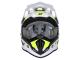 helmet Motocross Doppler Off-Road white / yellow / black - different sizes