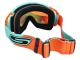 MX goggle S-Line Scrub blue / orange - iridium orange