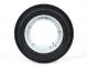 Wheel assembly (tyre mounted on rim ready to drive) -BGM Classic, Vespa Largeframe PX, Sprint, Rally, GT, GTR, TS, T4, LML Star/Stella- 3.50 - 10 inch TT 59P (reinforced) - Rim steel, painted 2.10- 10 - Grey