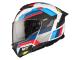 helmet MT Atom 2 SV flip-up helmet white/blue/red matt size M (57-58cm)
