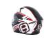 helmet Speeds Evolution III full face white, black, red - size XXL (63-64cm)