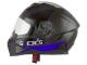 helmet Speeds full face Race II Graphic black / titanium / blue size S (55-56cm)