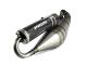 exhaust VOCA Sabotage V2 50/70cc carbon silencer for Piaggio