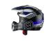 helmet Speeds Cross III black / blue / white glossy size XL (61-62cm)