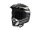 helmet Speeds Cross III black / titanium / white glossy